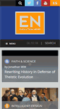 Mobile Screenshot of evolutionnews.org